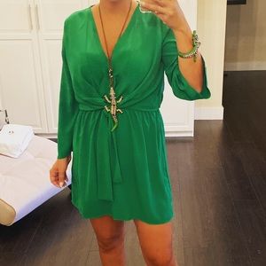 Green dress